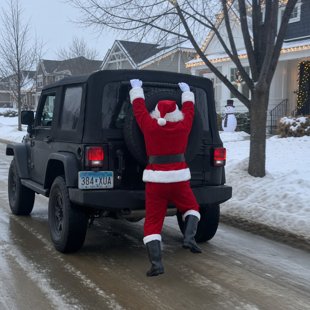 HoHoRide Santa Claus