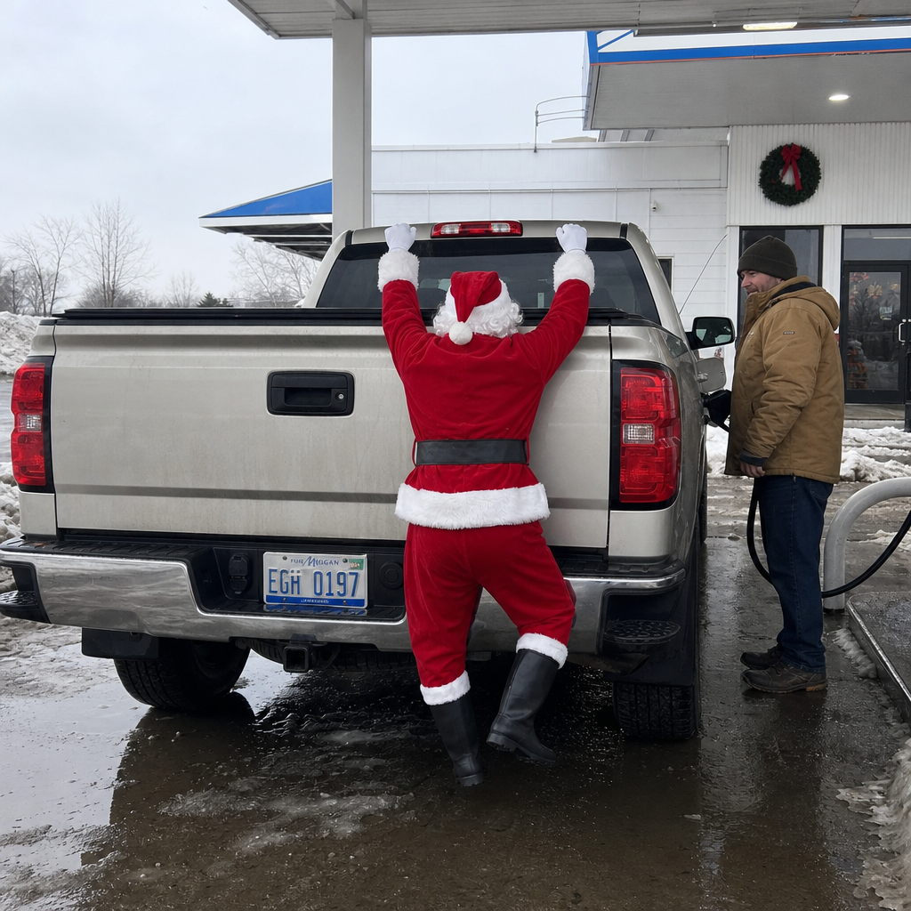 HoHoRide Santa Claus